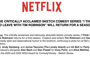 I think you should leave with Tim Robinson saison 3 : à peine sorti, les fans sont sous le choc